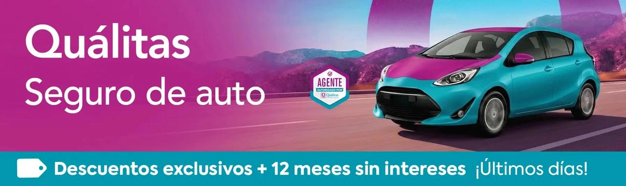Quálitas Seguro de auto — Descuentos exclusivos + 12 meses sin intereses. ¡Últimos días!